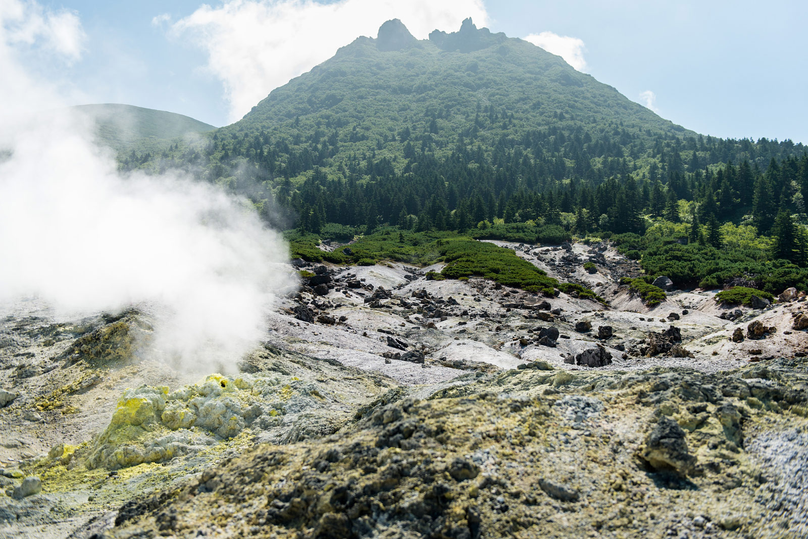 Mendeleev Volcano, Kunashir